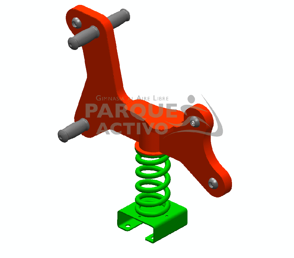 Muelle perrito metalico
