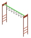Pasamanos triangular