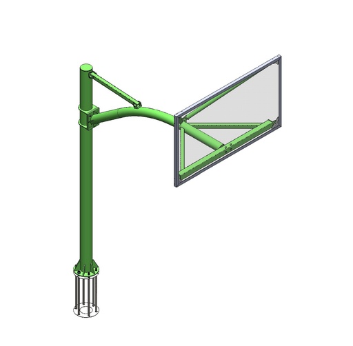 [7318] Poste basquet fiba