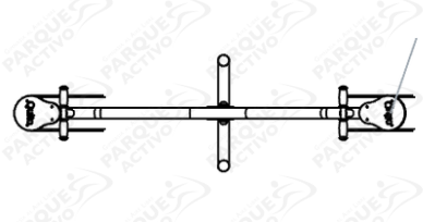 Sube y Baja Renacer simple