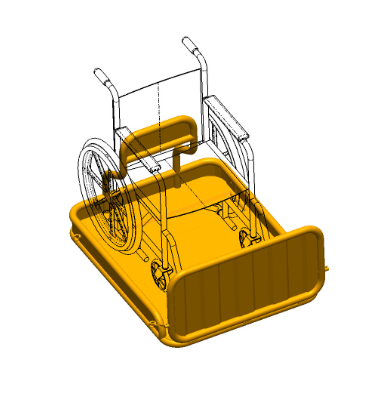 Accesorio columpio Inclusivo (silla de ruedas)