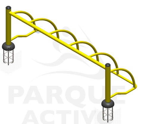 Estacionamiento bicicletas 5 plazas