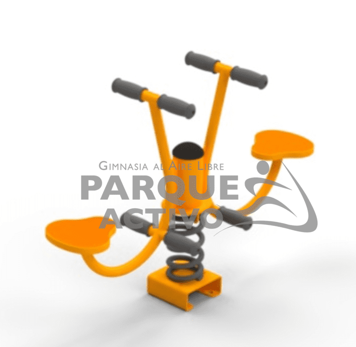 Muelle carrito metalico