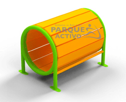 [7801] Túnel madera plastica