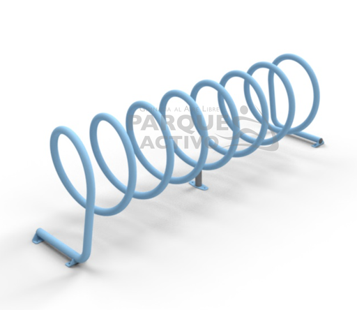 [7862] Estacionamiento  Bicicletas espiral