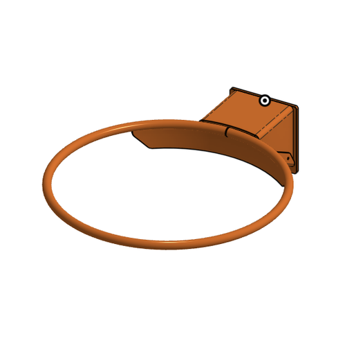 [8093] Aro basquet rigido 18in