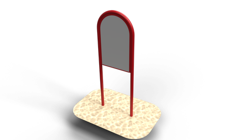 [9395] Cartelera semicircular 900x600